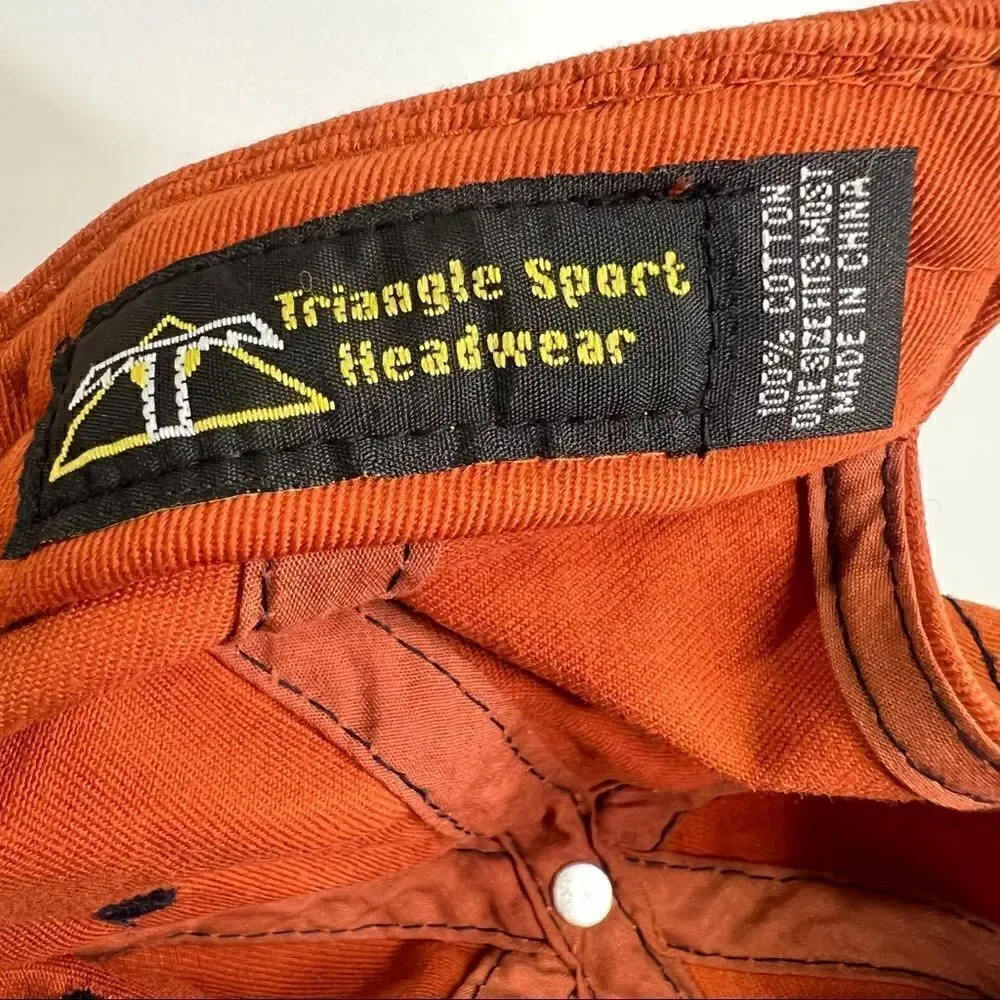 Triangle Sport Headwear Orange Oregon 1859 Baseball cap